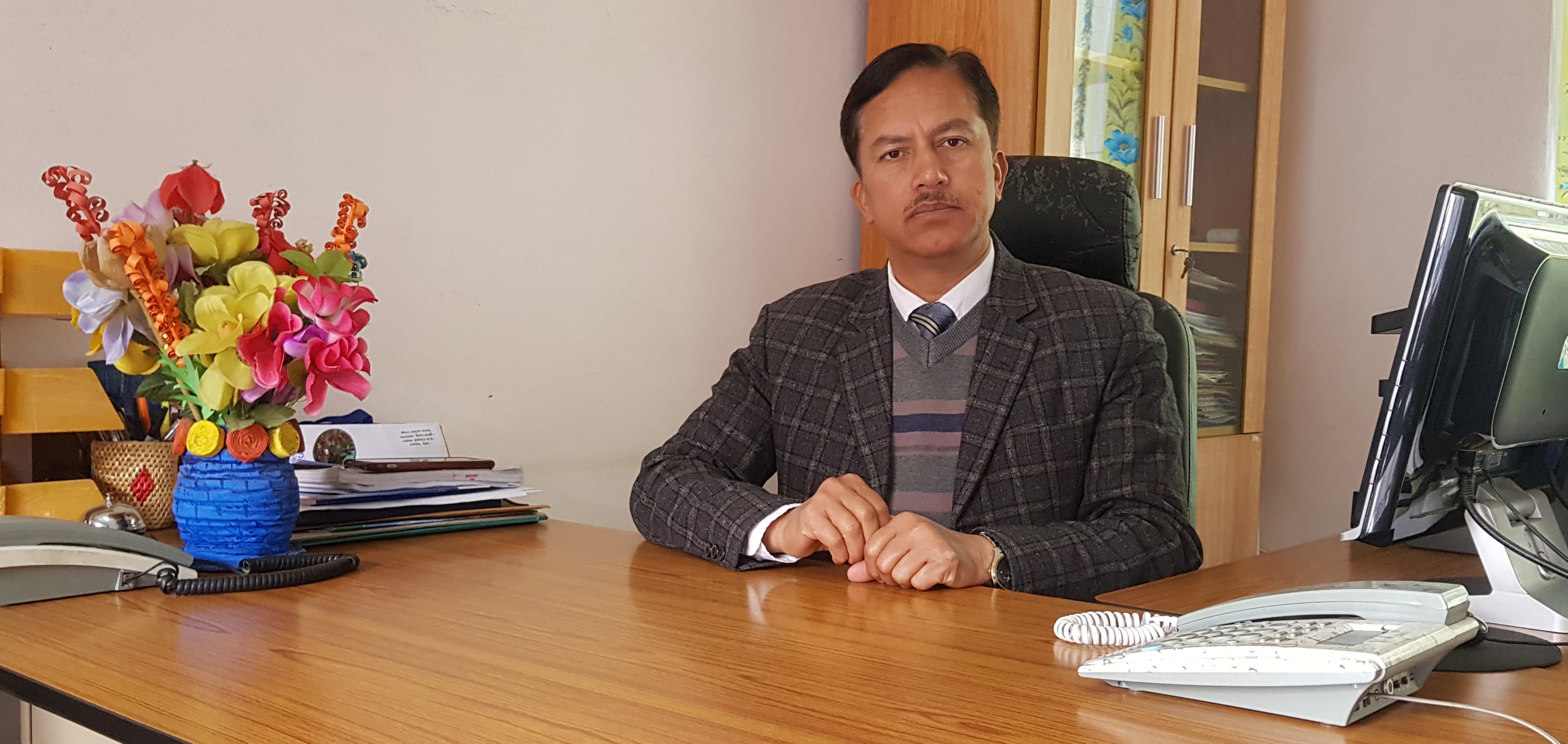 Babu Ram Panta, Principal of Global Collegiate School